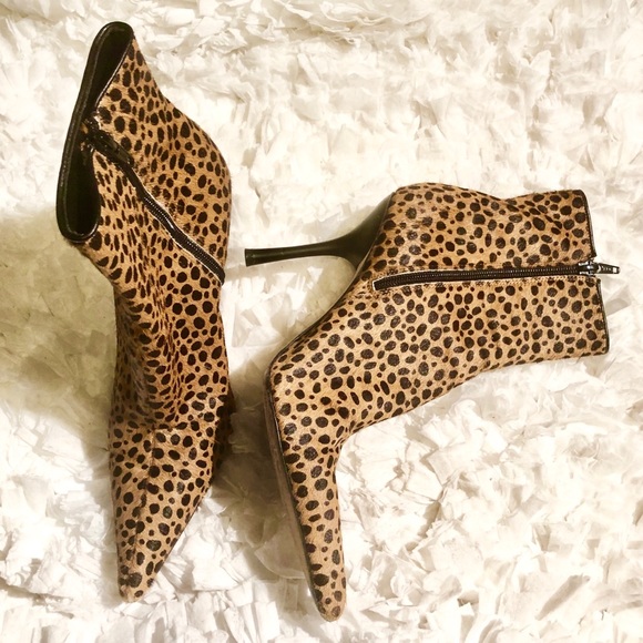 Steve Madden Shoes - Steve Madden Animal Print calf hair Booties